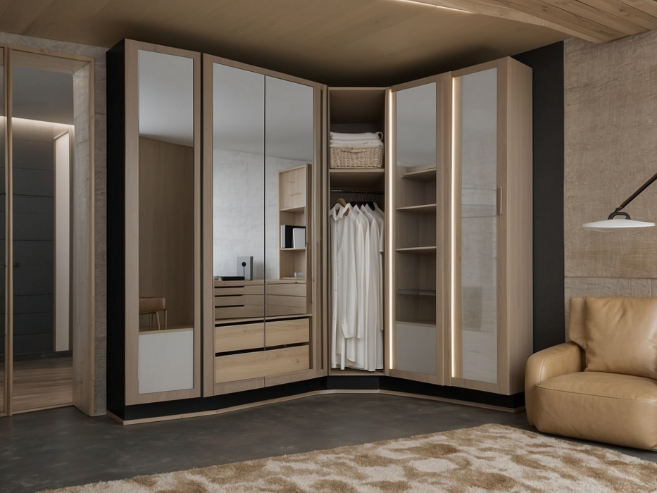 Угловой шкаф-купе «Каймари»